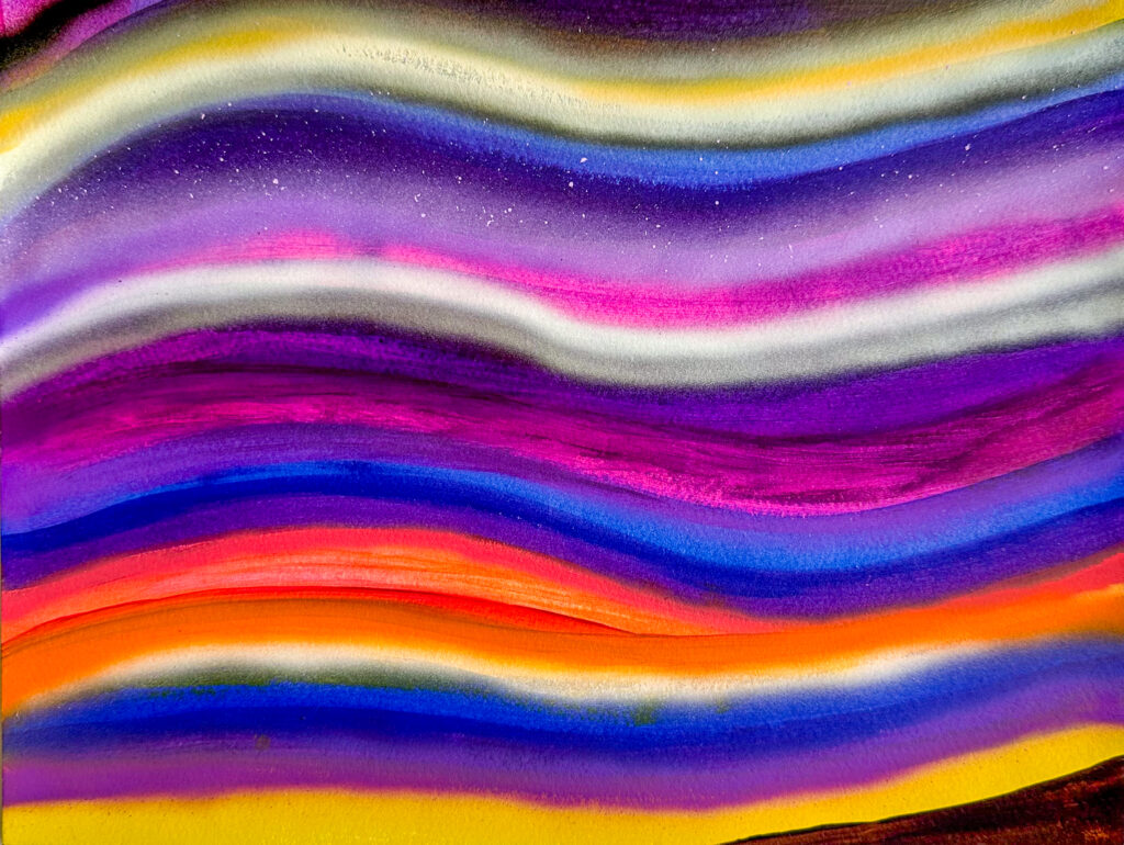 CHAOS - Northern Lights Over A Midnight Sky ©theartistchaos.com