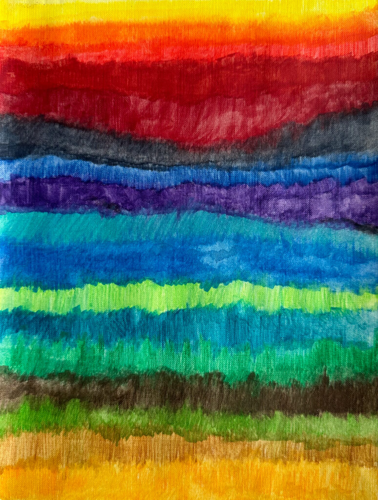 CHAOS - Sun Over Mountains Over A Beach ©theartistchaos.com